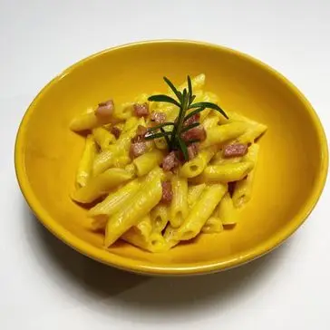 Ricetta Penne con zucca, pancetta e gorgonzola. di SabatinoC