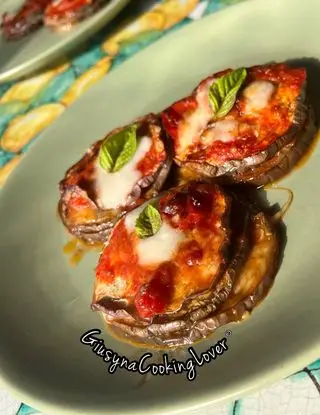 Ricetta Parmigiana di melanzane light monoporzione di giusyna.food.drink.e.cooking.lover