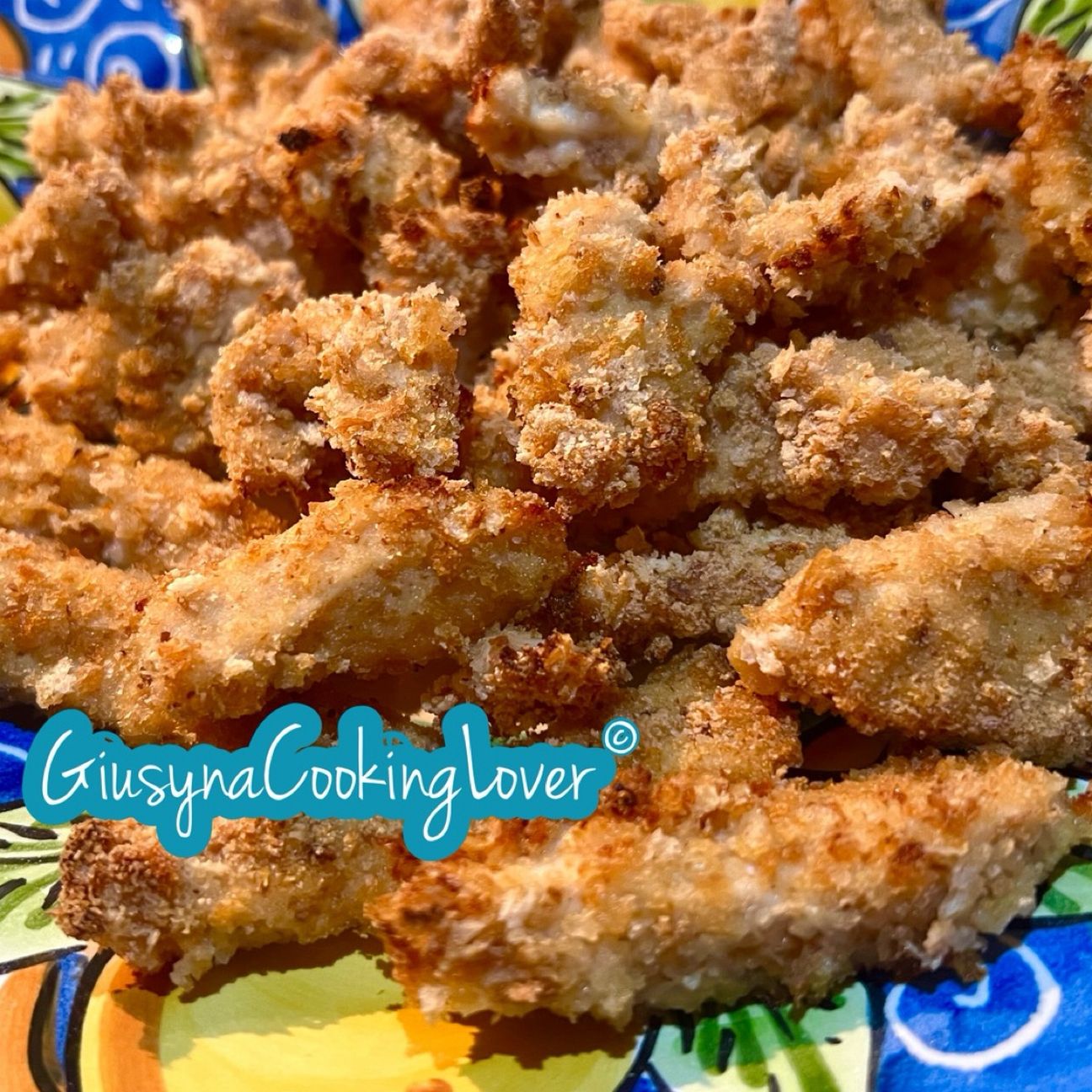 Straccetti di pollo croccante in friggitrice ad aria