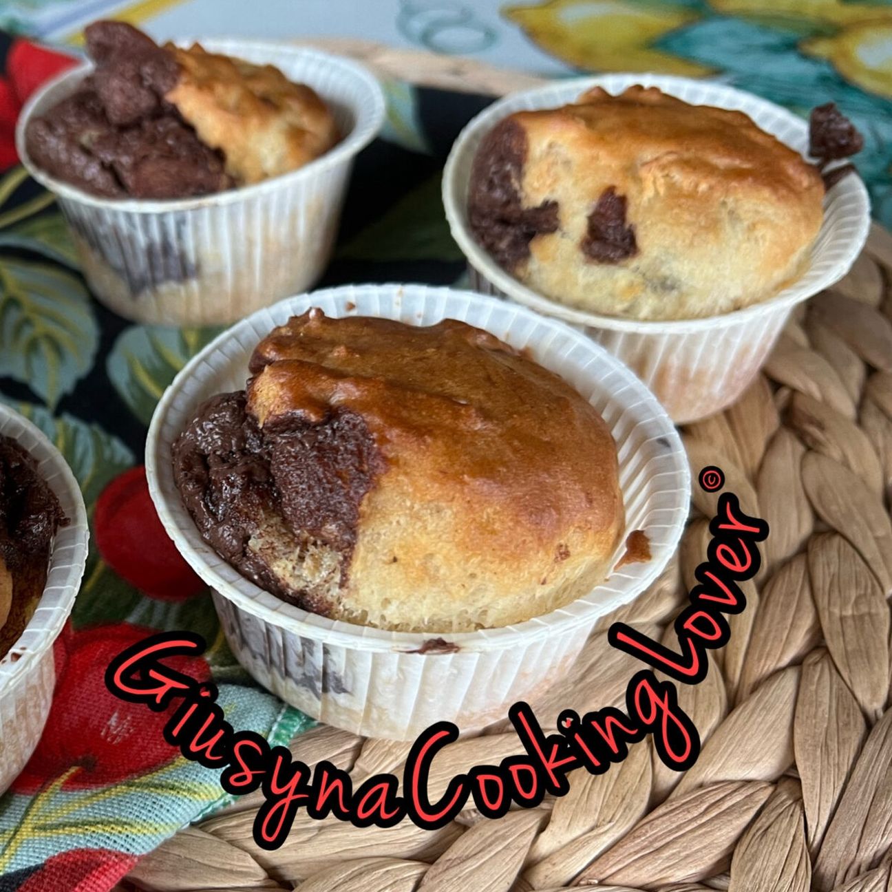 Muffin Banan bread ~ in friggitrice ad aria ~