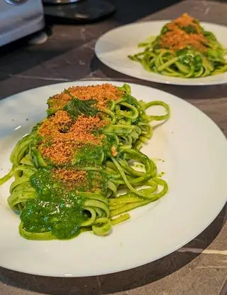 Ricetta Linguine aglio, olio e peperoncino (Rivisitate) di ricciesfizi
