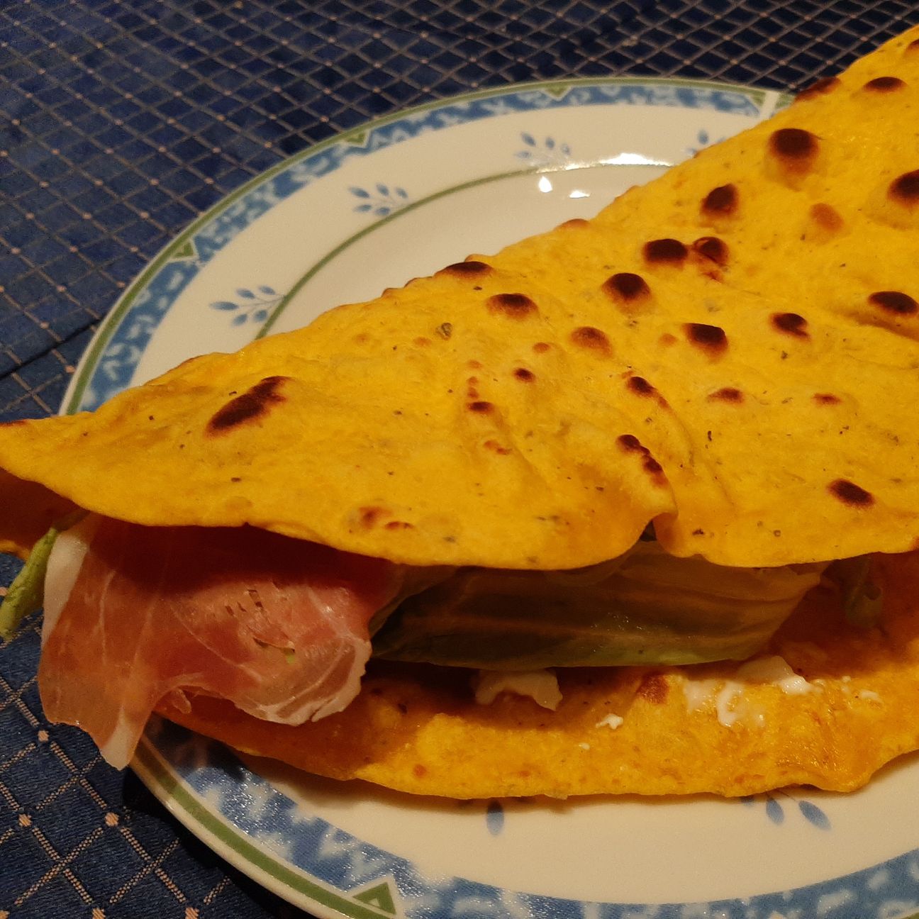 Piadina con zucca