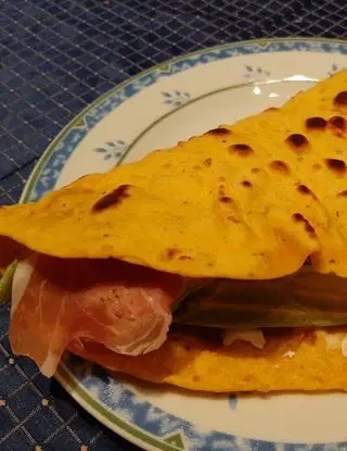 Ricetta Piadina con  zucca di luigina