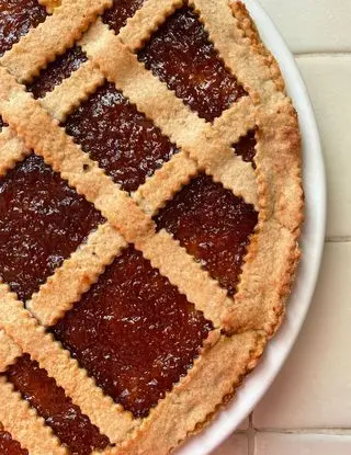 Ricetta Crostata con confettura di fichi di piottolina