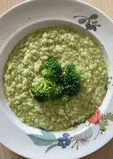 Ricetta Risotto con crema di broccoli