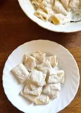 Ricetta Pasta con crema di ricotta e noci