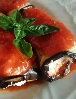 Ricetta INVOLTINI DI MELANZANE GRIGLIATE CON RICOTTA di incucinaconvermon