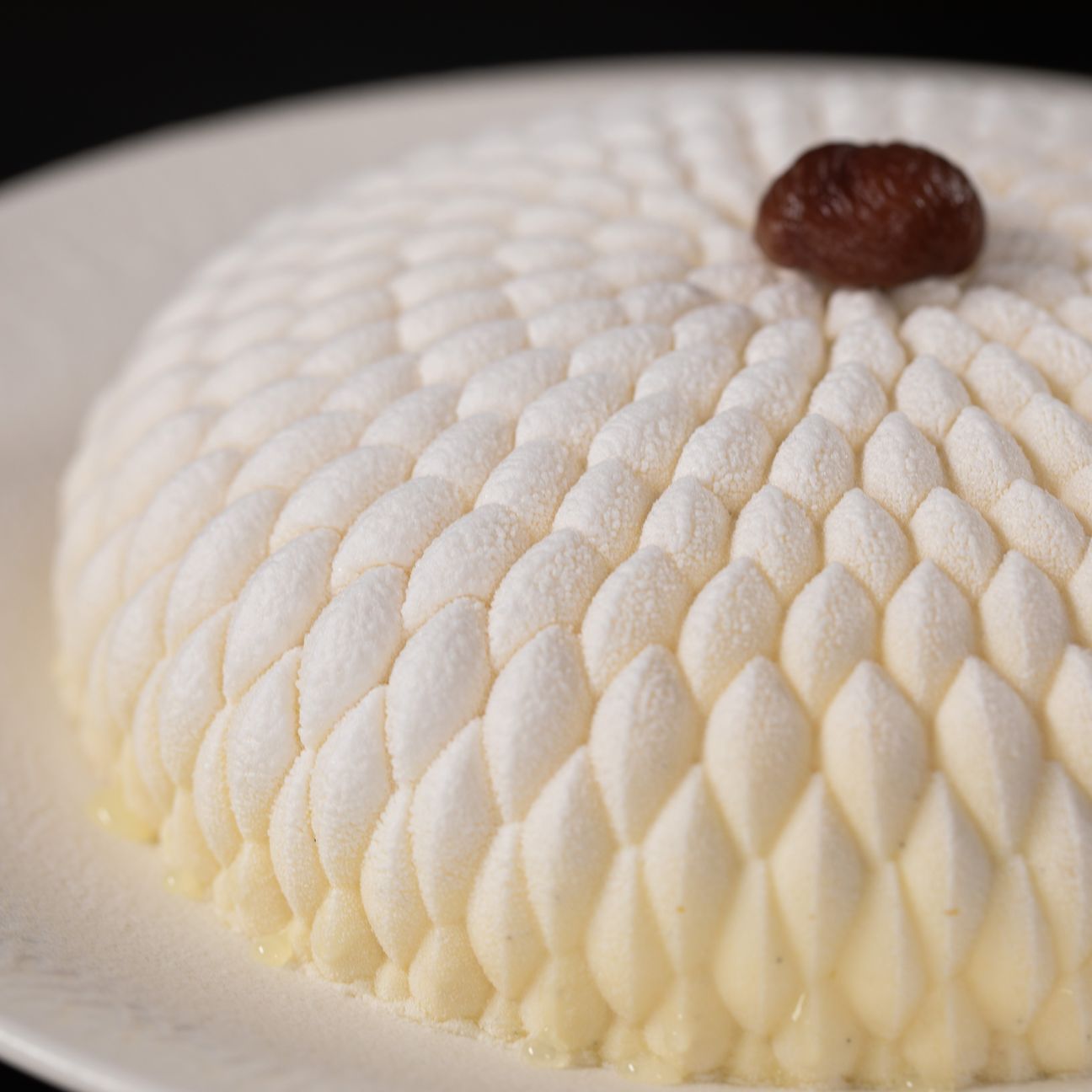 Meringata Honoré con crema di marroni