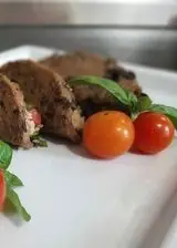 Ricetta Tacos di melanzane con cous cous, feta e pomodorini