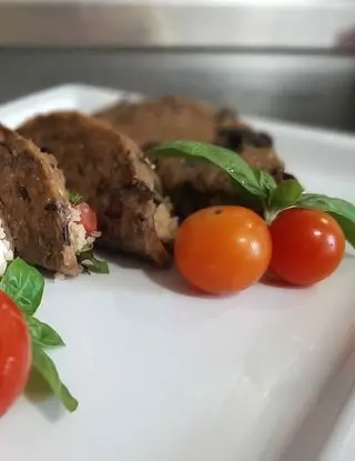 Ricetta Tacos di melanzane con cous cous, feta e pomodorini di elena526