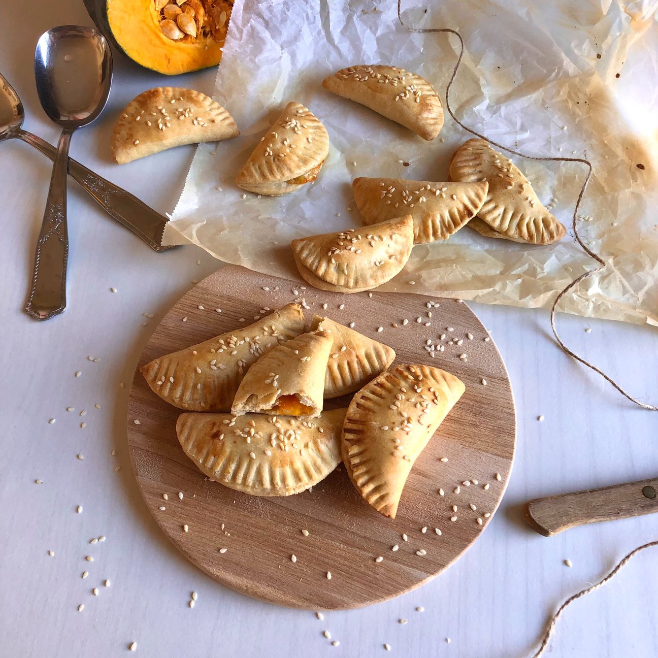 Panzerotti zucca & formaggio