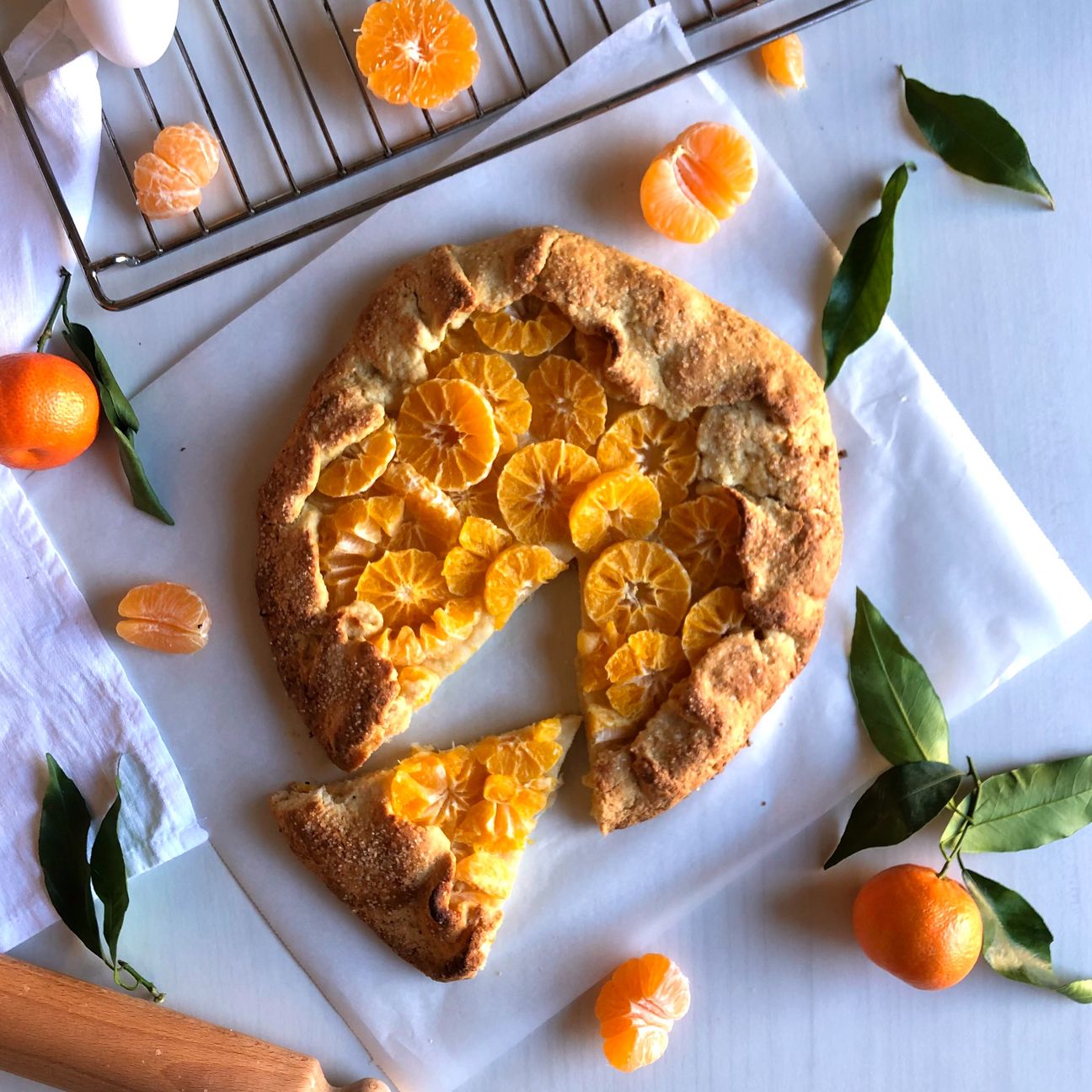 Galette ai mandarini