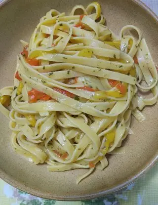 Ricetta Tagliatelle Gluten Free con peperoni di marchichef
