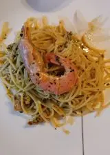 Ricetta Spaghetti  gluten free aglio, olio, peperoncino e gamberoni