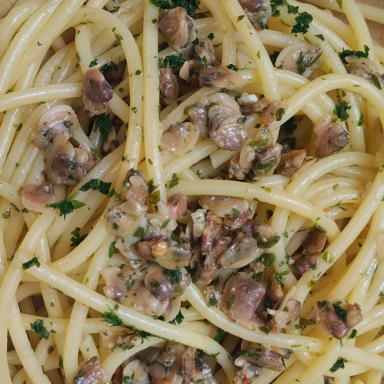 Spaghetti Gluten free alle vongole in bianco