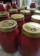 Ricetta Produzione Salsa di Pomodoro senza adittivi e sale.