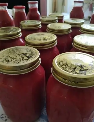 Ricetta Produzione Salsa di Pomodoro senza adittivi e sale. di marchichef