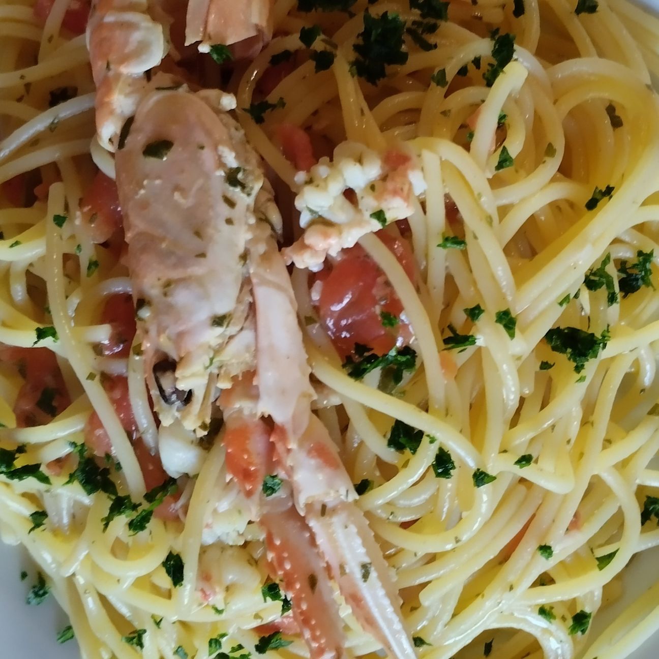 Spaghetti agli Scampi