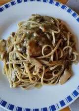 Ricetta Linguine gluten free alla boscaiola con funghi