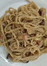 Ricetta Linguine gluten free con Speck e pangrattato gluten free