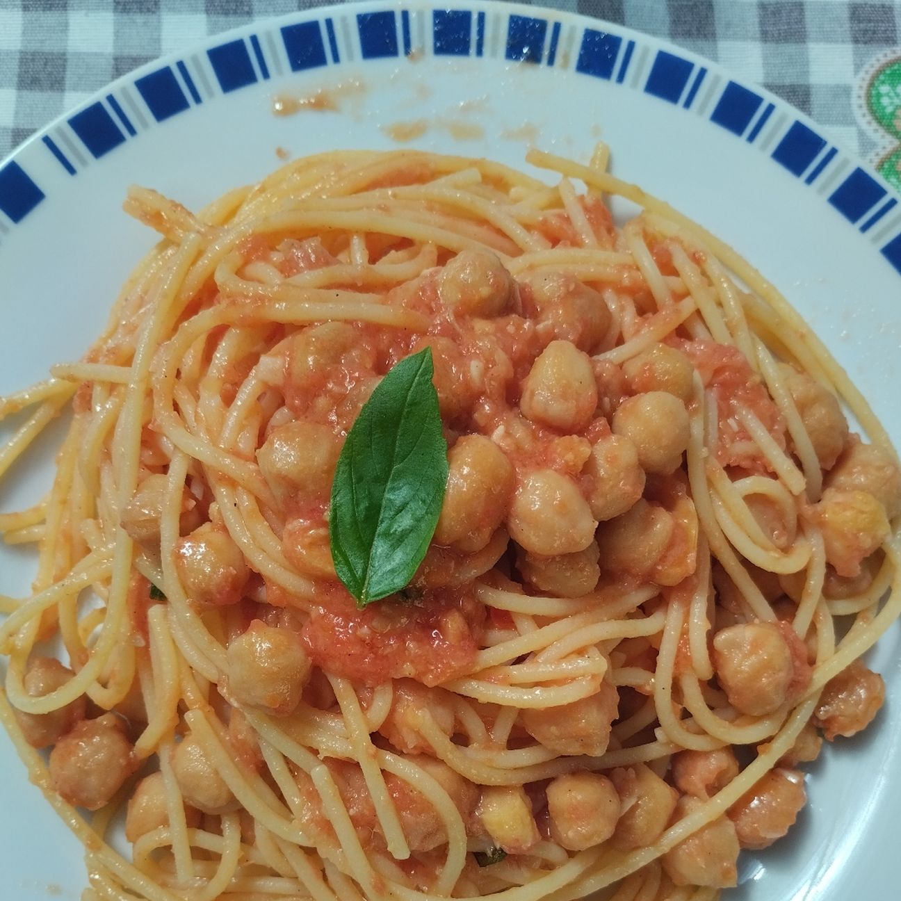 Pasta gluten free al pomodoro e Ceci