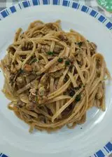 Ricetta Linguine gluten free alle vongole e brodo di crostacei