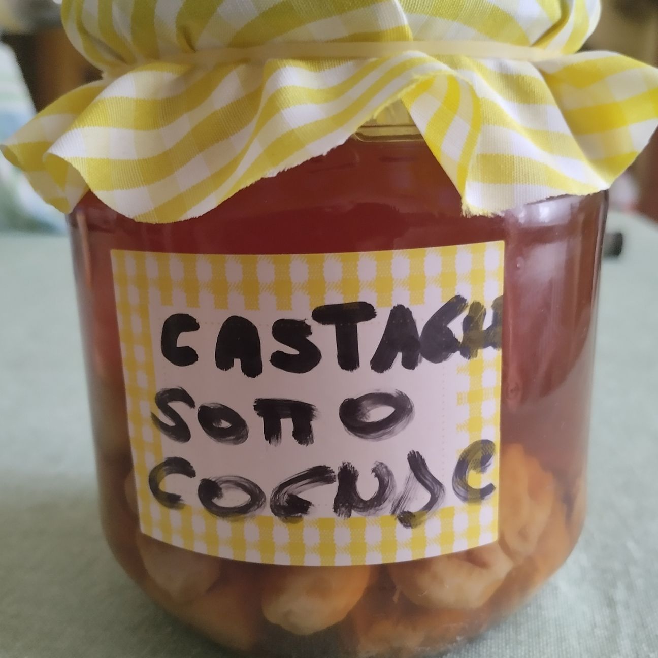 Castagne sotto Cognac