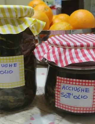 Ricetta Acciughe sott'olio, prezzemolo e aglio di marchichef