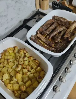 Ricetta Rosticciana con patate al forno di marchichef