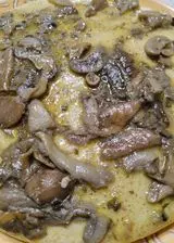 Ricetta Polenta con funghi misti