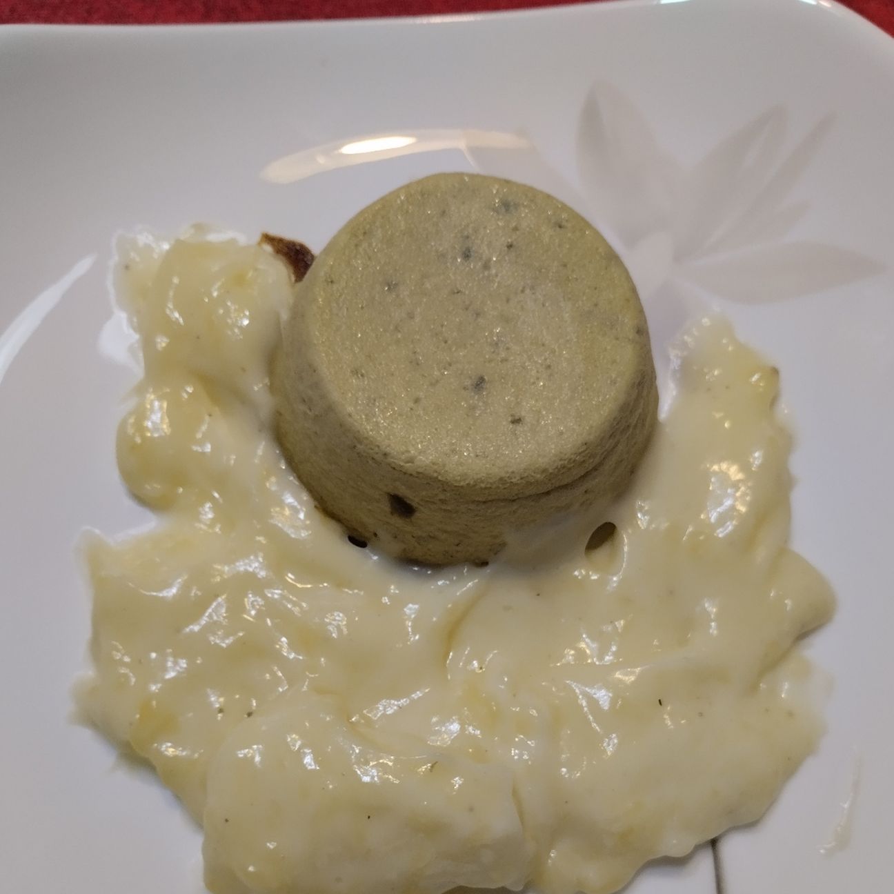Sformatini di verza con fonduta