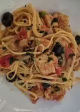 Ricetta Linguine gluten free al sugo di Baccalà