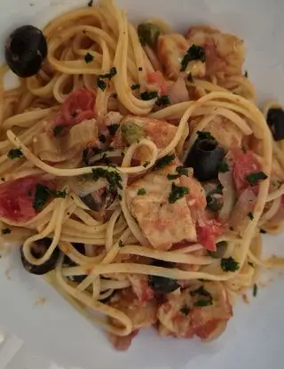 Ricetta Linguine gluten free al sugo di Baccalà di marchichef