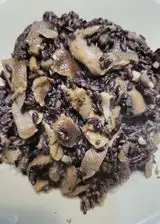 Ricetta Riso venere alla Boscaiola senza brodo vegetale