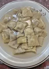 Ricetta Tortellini gluten free in brodo di carne alla carrarina