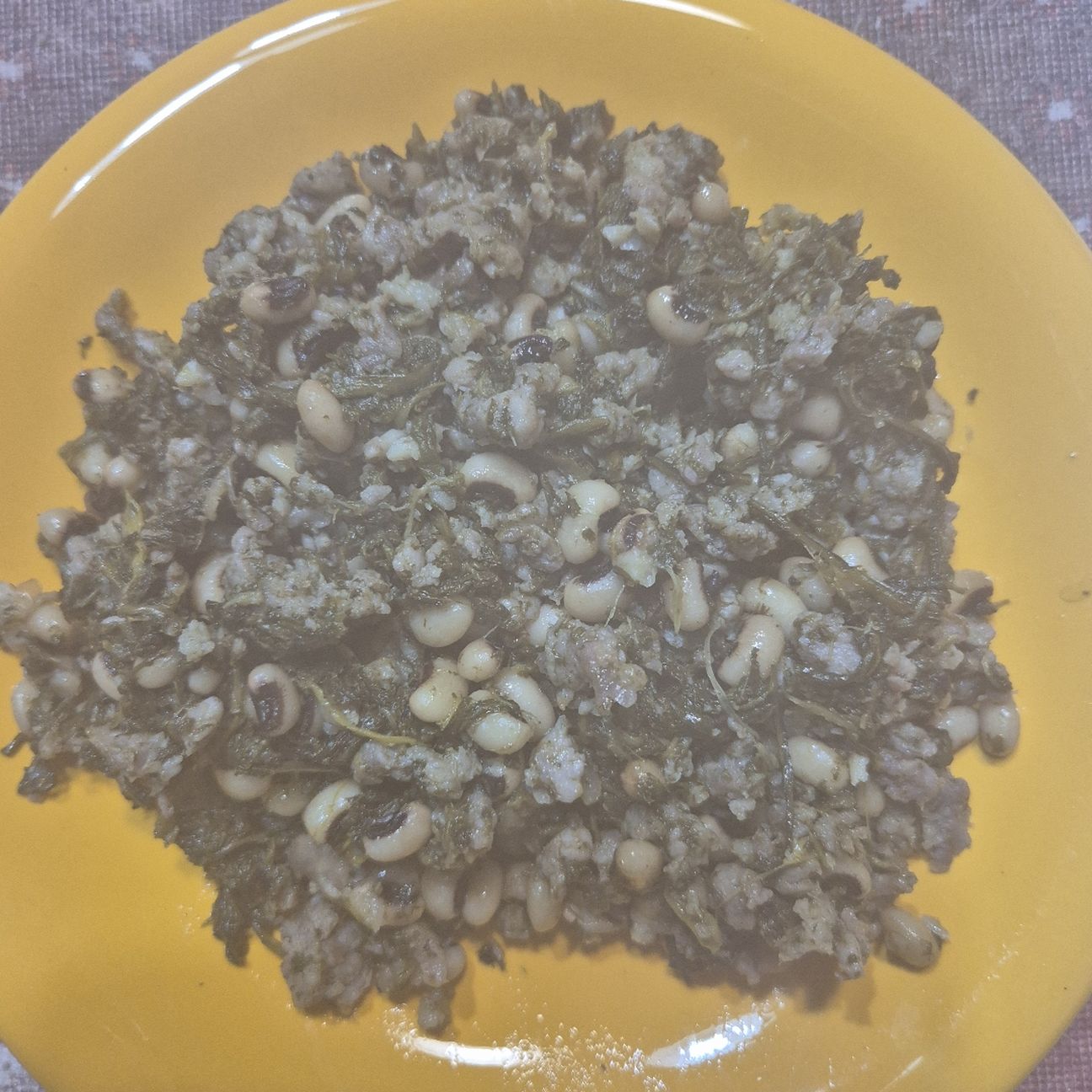 Salsiccia con Erbi e Fagiolini con l'occhio alla carrarina.