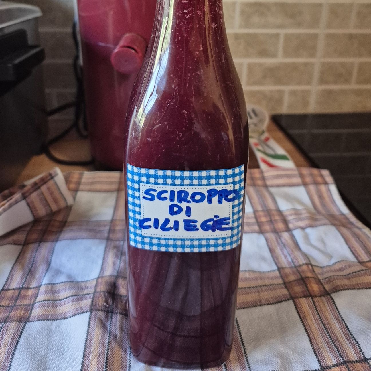 Sciroppo alle ciliegie