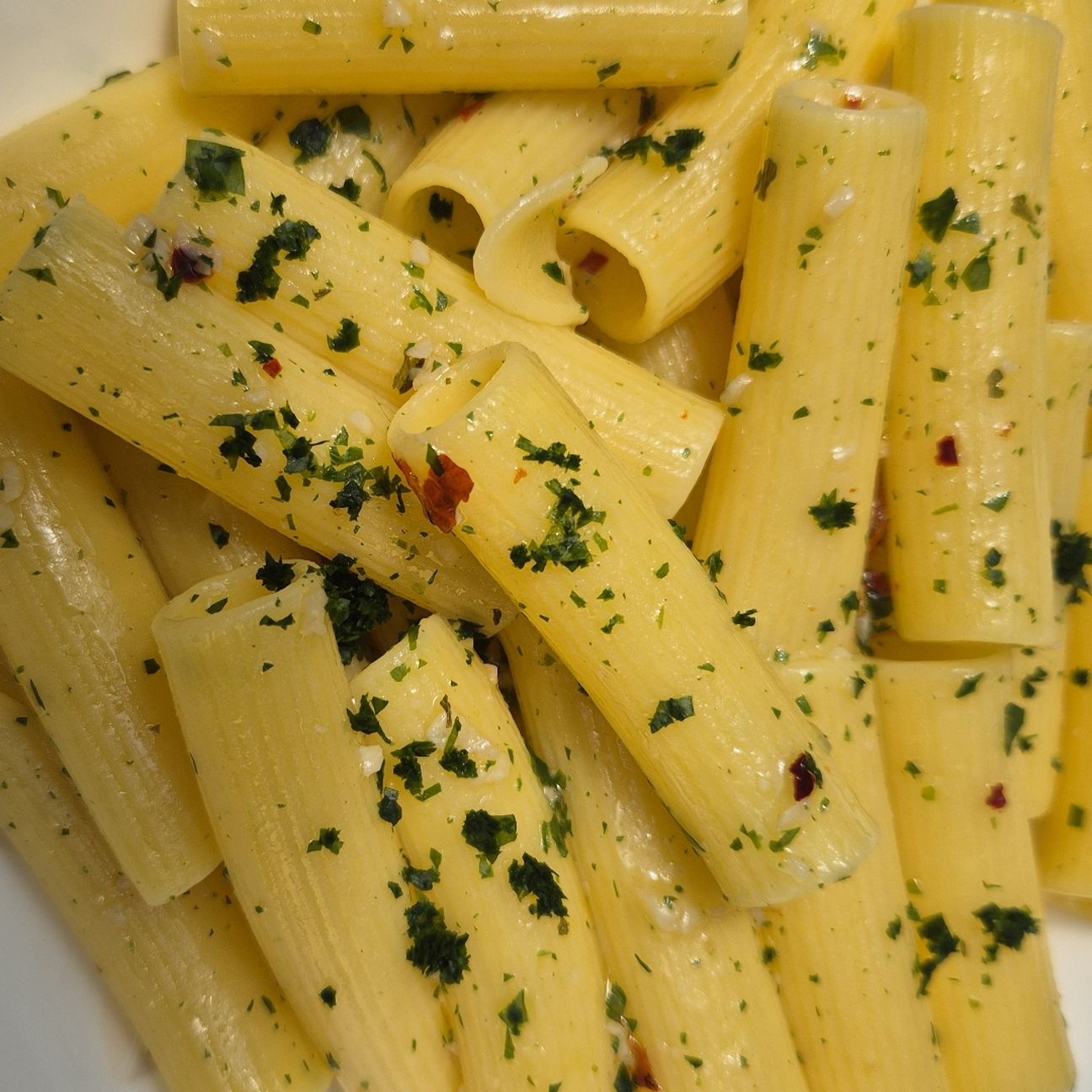 Millerighe gluten free aglio, olio e peperoncino