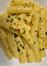 Ricetta Millerighe gluten free aglio, olio e peperoncino