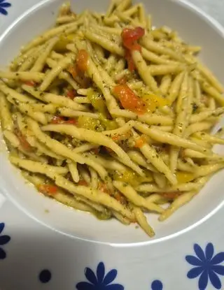 Ricetta Trofie gluten free con peperoni e pesto di marchichef