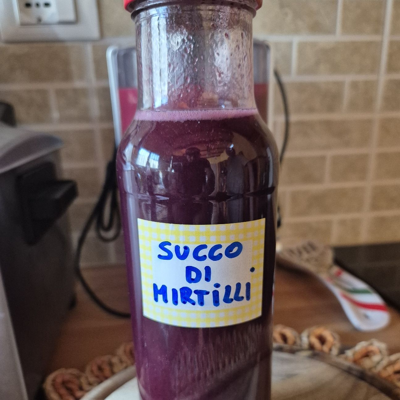 Succo di mirtilli