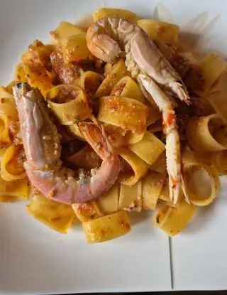 Ricetta Paccheri gluten free con crema di scampi e gamberi di marchichef