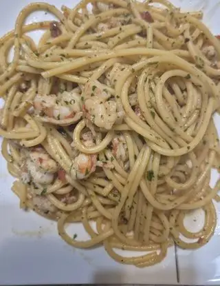 Ricetta Spaghettoni gluten free con gamberoni di marchichef
