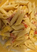Ricetta Penne gluten free con peperoni e panna gluten free