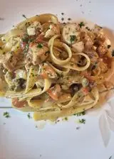 Ricetta Tagliatelle gluten free al sughetto di pesce spada