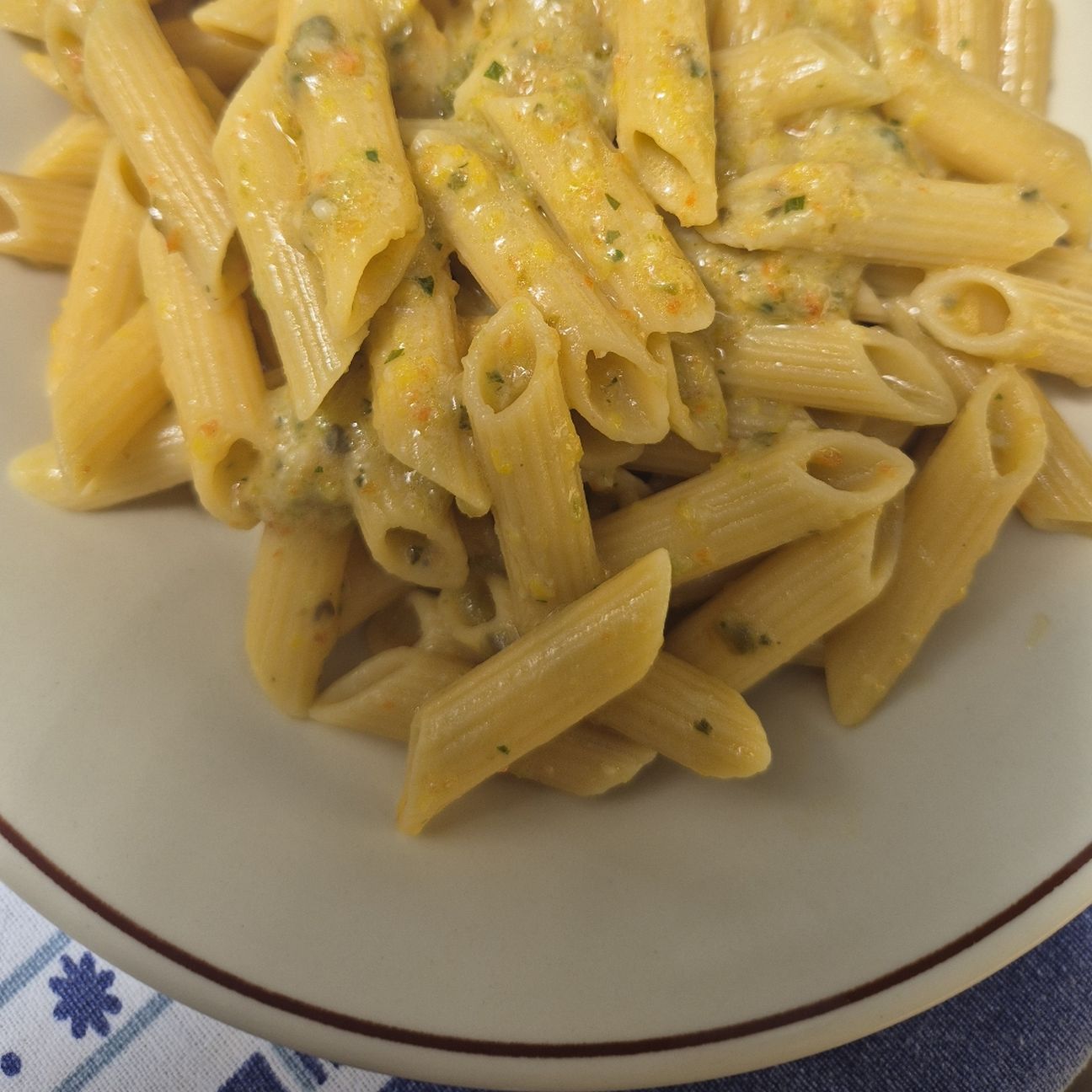 Penne gluten free al Pesto di peperoni