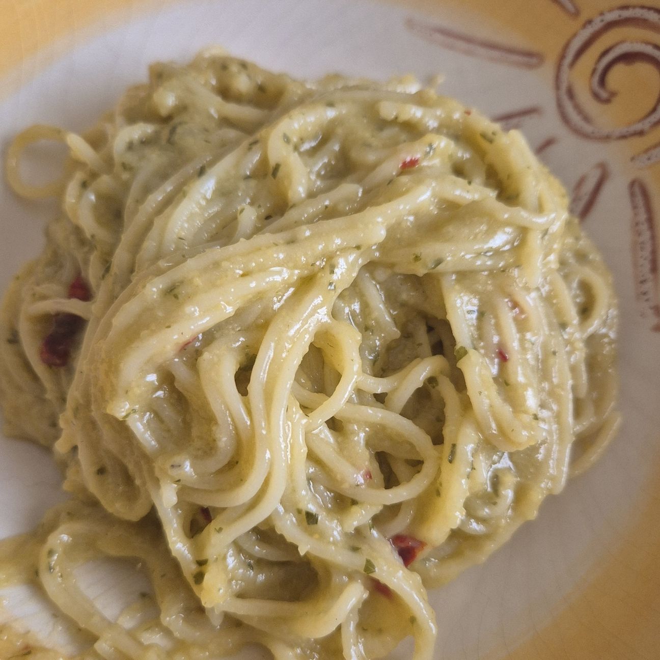 Spaghetti con le acciughe e il pangrattato gluten free