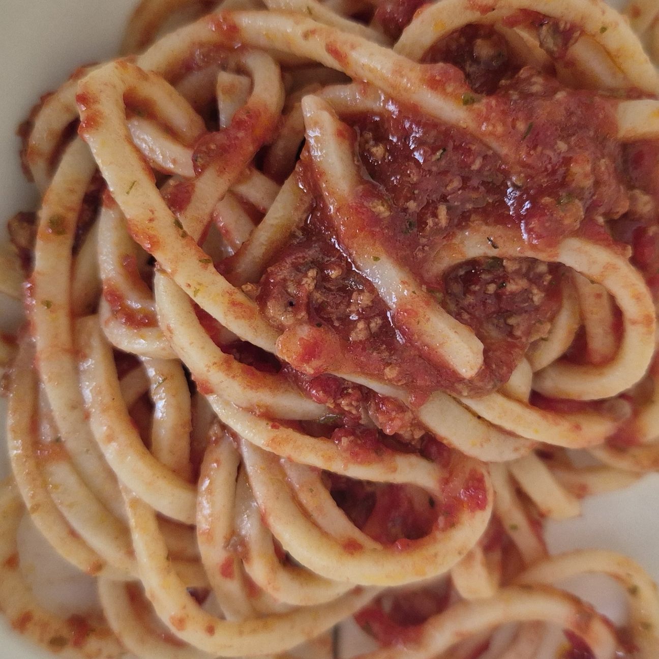 Pici gluten free al Ragù di manzo alla carrarina