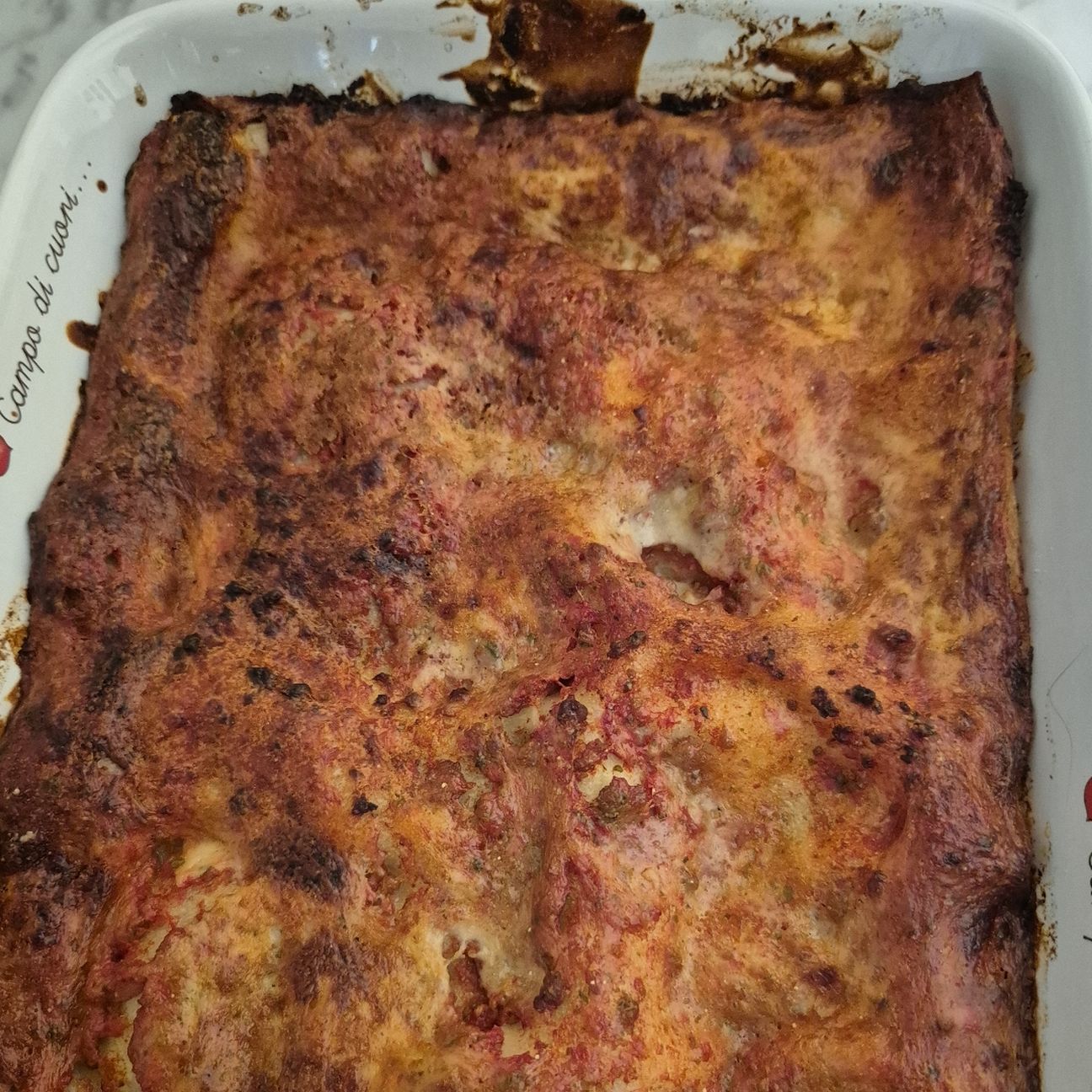 Lasagne con ragù di carne gluten free al forno