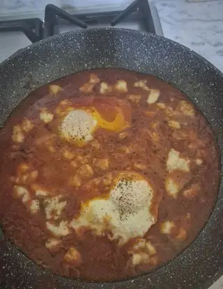 Ricetta Uova alla pizzaiola con mozzarella di Bufala di marchichef